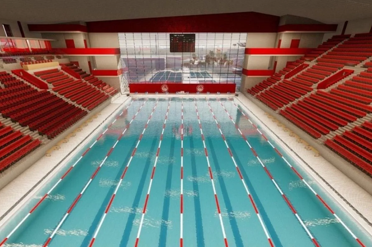Το κολυμβητήριο στο ΣΕΦ