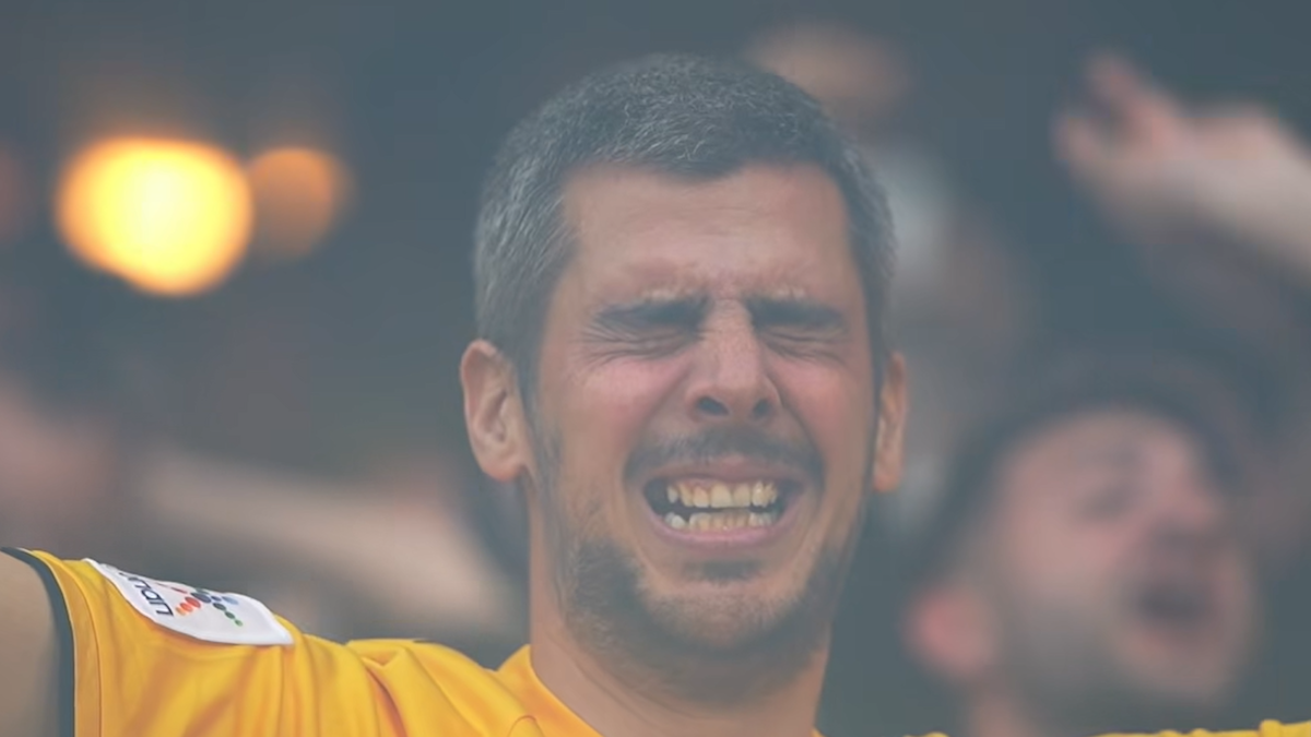 Ο οπαδός της ΑΕΚ