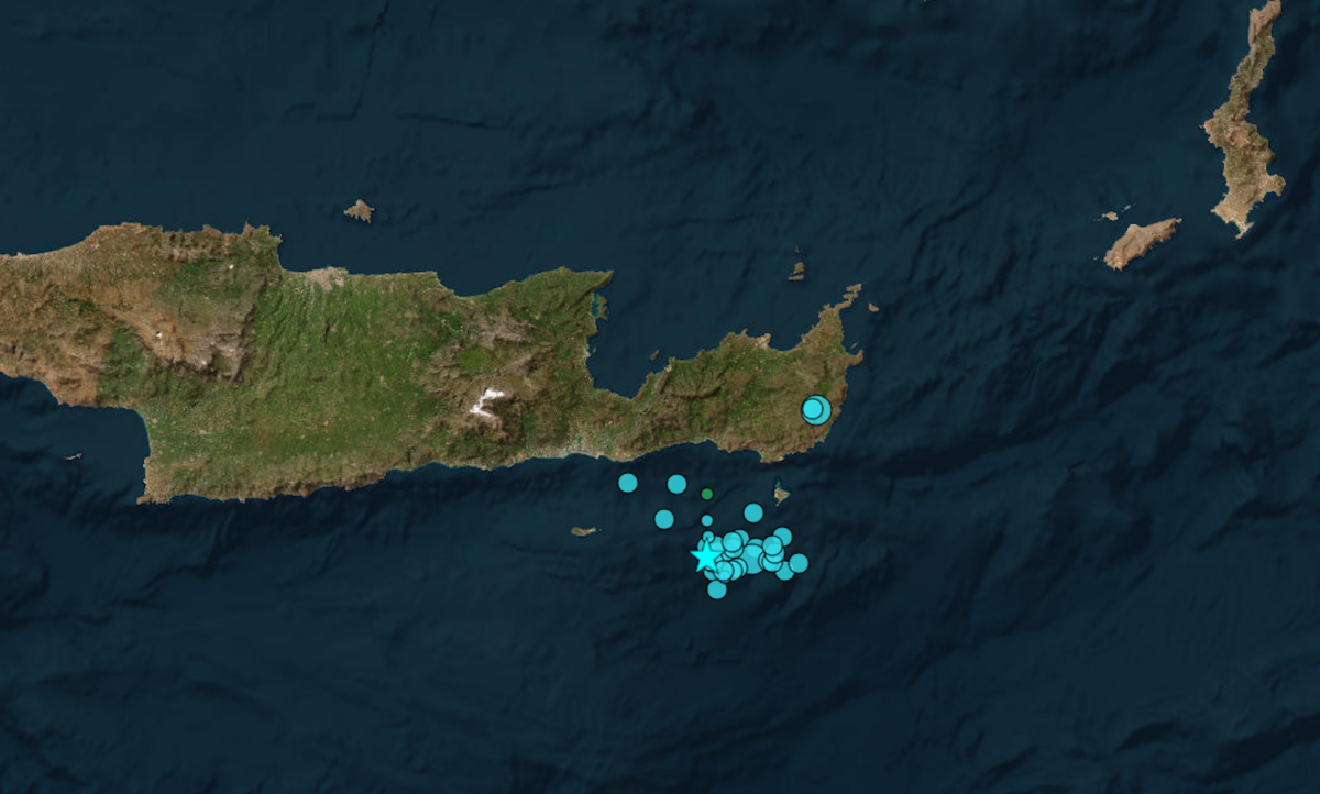 Νέος σεισμός 5 Ρίχτερ αναστάτωσε την Κρήτη