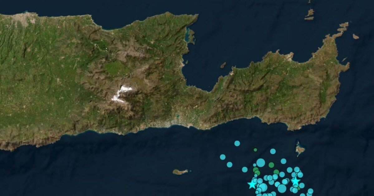Σεισμός στο Λασίθι: Συνολικά 51 δονήσεις έχουν καταγραφεί μετά τα 5,7 Ρίχτερ
