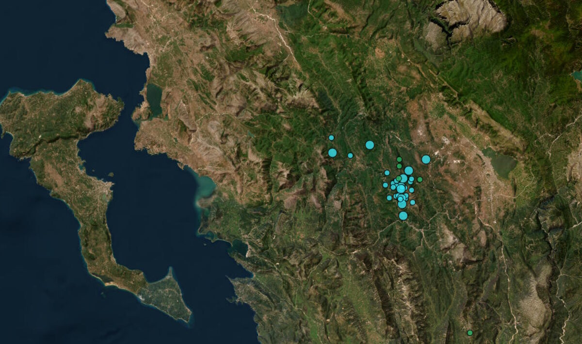 Σεισμός στη Θεσπρωτία: 3,9 Ρίχτερ κοντά στη Λεπτοκαρυά