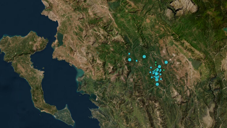 Σεισμός στη Θεσπρωτία: 3,9 Ρίχτερ κοντά στη Λεπτοκαρυά