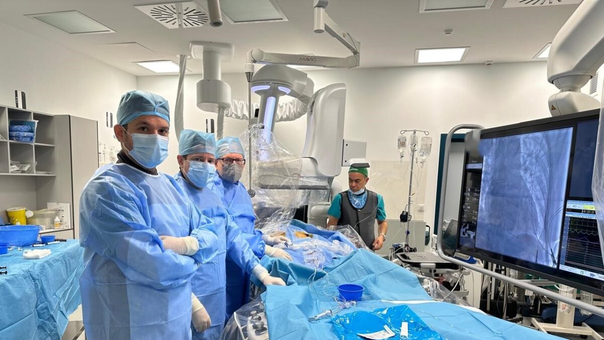 Από την πρωτοποριακή επέμβαση