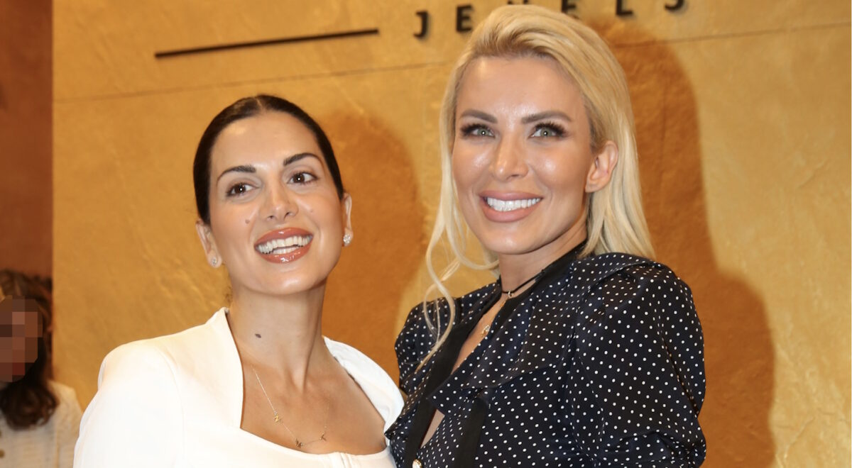 Σταματίνα Τσιμτσιλή και Κατερίνα Καινούργιου