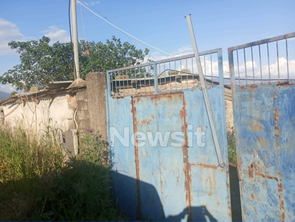 Ο στάβλος στην Καλαμάτα όπου εντοπίστηκε το πτώμα