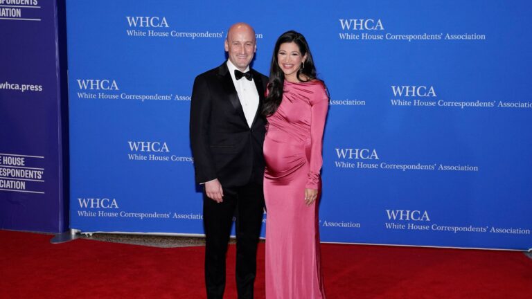 Ο σύμβουλος του Τραμπ Στίβεν Μίλερ και η έγκυος σύζυγός του