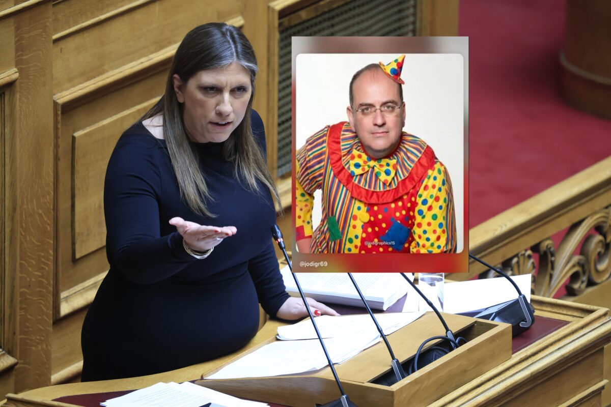 Story της Ζωής Κωνσταντοπούλου με τον Μακάριο Λαζαρίδη ντυμένο κλόουν: «Η ΝΔ πέφτει σε αυτό το επίπεδο του λαγουμιού, κύριε γυμνοσάλιαγκα»