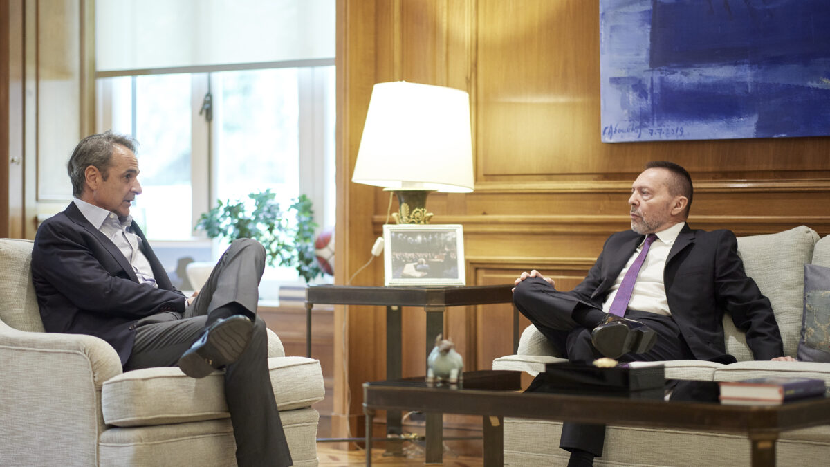 Κυριάκος Μητσοτάκης και Γιάννης Στουρνάρας