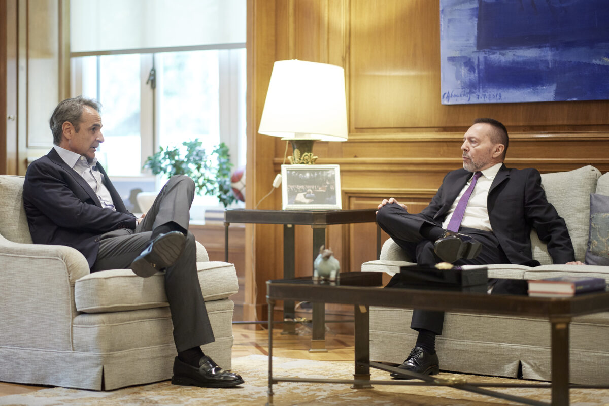 Κυριάκος Μητσοτάκης και Γιάννης Στουρνάρας