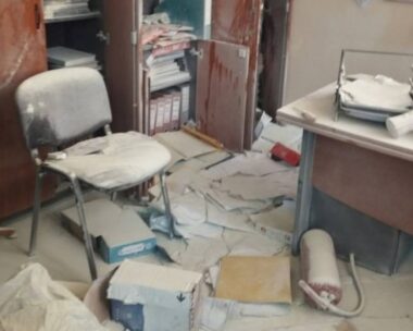 Καταστροφές στο σχολείο στη Γλυφάδα