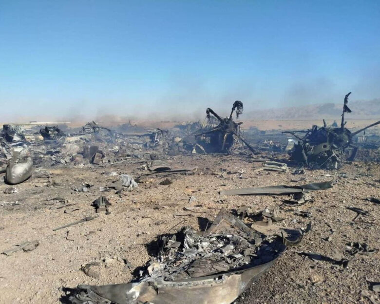 Συντρίμμια αμερικανικού μαχητικού αεροσκάφος στο Ιράν