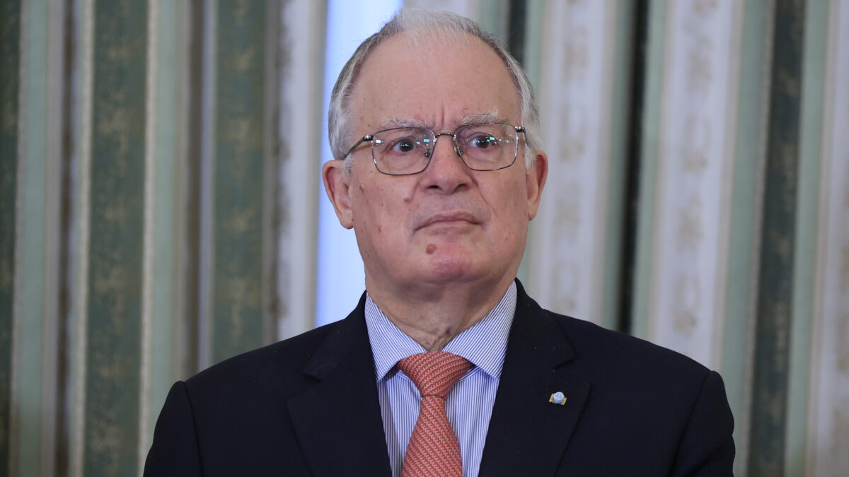 Ορκωμοσία των νέων μελών της κυβέρνησης ενώπιον του Προέδρου της Δημοκρατίας Κωνσταντίνου Αν. Τασούλα και παρουσία του Πρωθυπουργού Κυριάκου Μητσοτάκη. Σάββατο 4 Απριλίου 2026 (ΓΙΩΡΓΟΣ ΚΟΝΤΑΡΙΝΗΣ / EUROKINISSI)