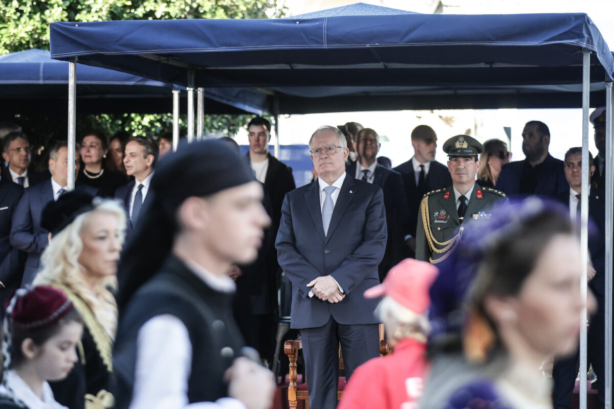 Εορτασμός της 200ης Επετείου της Ηρωικής Εξόδου των Ελεύθερων Πολιορκημένων στο Μεσολόγγι, παρουσία της πολιτειακής και πολιτικής ηγεσίας της χώρας, Κυριακή των Βαΐων 5 Απριλίου 2026. (ΘΟΔΩΡΗΣ ΜΑΝΩΛΟΠΟΥΛΟΣ