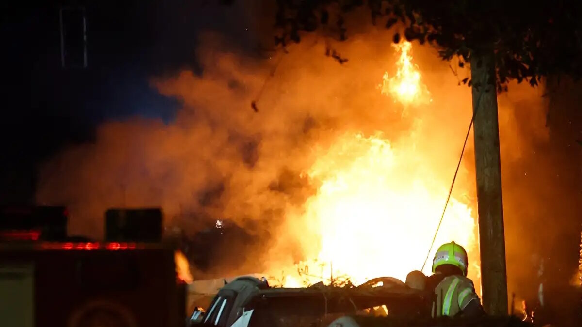 Φωτιές στο Τελ Αβίβ έπειτα από χτύπημα του Ιράν με πυραύλους