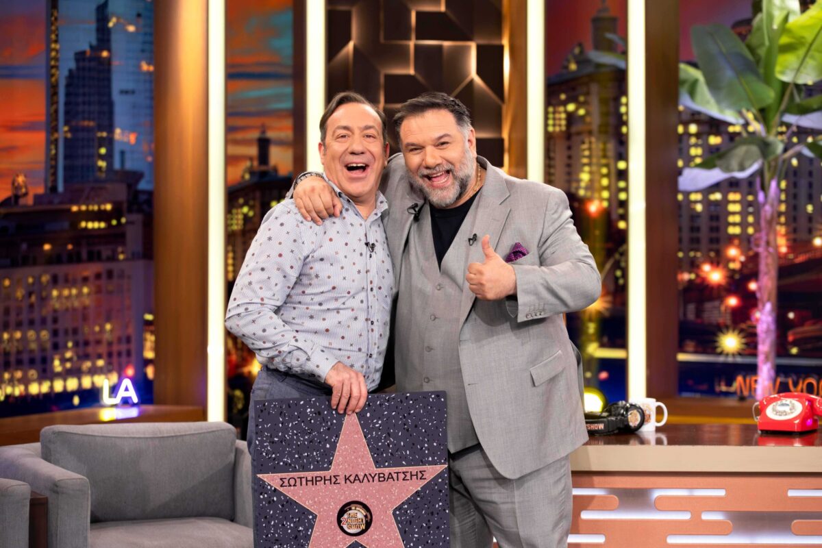 the night show sotiris kalyvatsis e