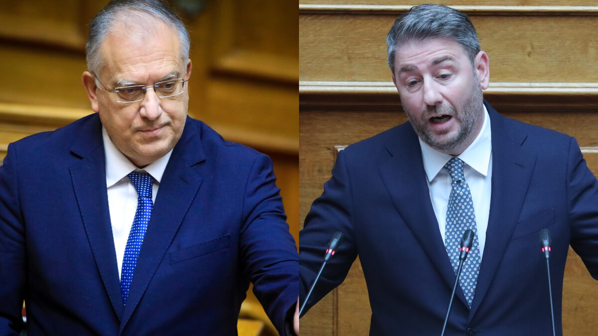 Τάκης Θεοδωρικάκος και Νίκος Ανδρουλάκης