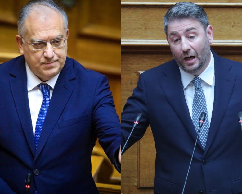 Τάκης Θεοδωρικάκος και Νίκος Ανδρουλάκης