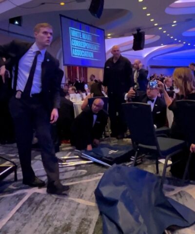 Στιγμιότυπο από την επίθεση στο Χίλτον