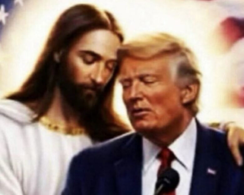 Η φωτογραφία που αναδημοσίευσε ο Ντόναλντ Τραμπ