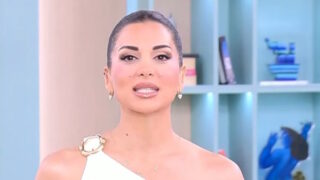 Η Σταματίνα Τσιμτσιλή κατά τη διάρκεια του «Happy Day»