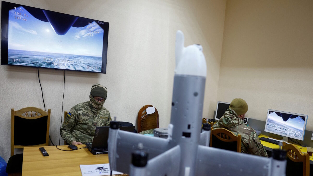 Ουκρανός χειριστής μη επανδρωμένου αεροσκάφους