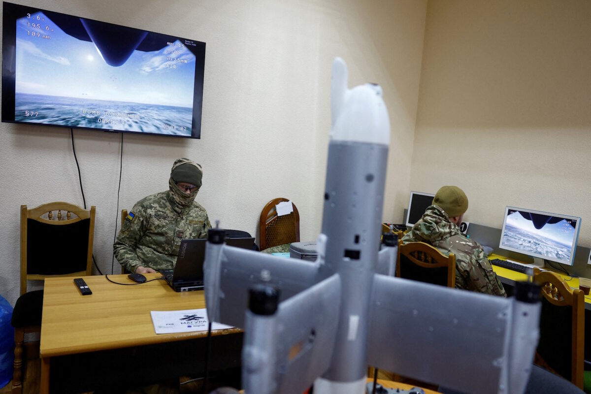 Ουκρανός χειριστής μη επανδρωμένου αεροσκάφους