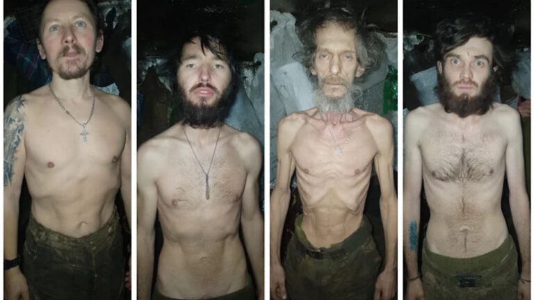 Οι υποσιτισμένοι Ουκρανοί στρατιώτες της 14ης Ταξιαρχίας του 2ου Μηχανοκίνητου Τάγματος