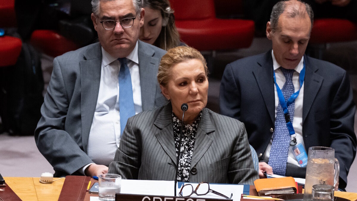 Η πρέσβης της Ελλάδας στον ΟΗΕ, Αγλαία Μπάλτα