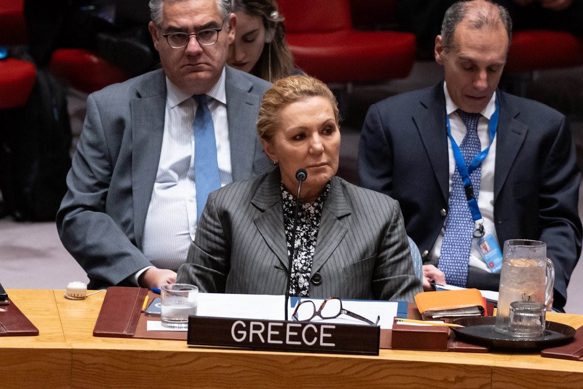 Η πρέσβης της Ελλάδας στον ΟΗΕ, Αγλαία Μπάλτα