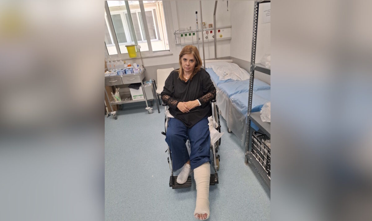 Η Βάσια Παναγοπούλου έπαθε κάταγμα αστραγάλου στην Κωνσταντινούπολη - Οι δύσκολές ώρες μέχρι να καταλήξει στο ΚΑΤ