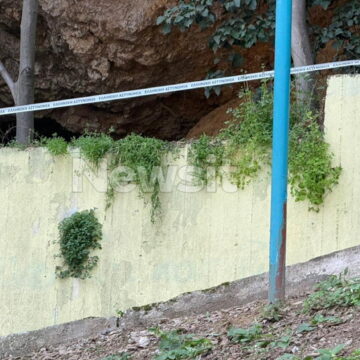 Το σημείο που βρέθηκε τραυματισμένος ο 7χρονος στη Βέροια