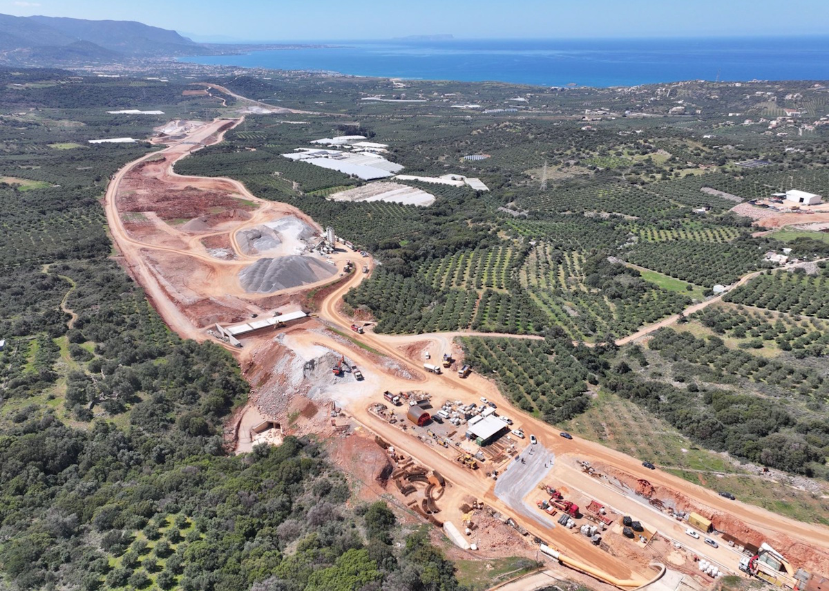 Σε πλήρη εξέλιξη τα έργα του ΒΟΑΚ σε όλη την Κρήτη - Εργοτάξια σε Χανιά, Ρέθυμνο και Ηράκλειο