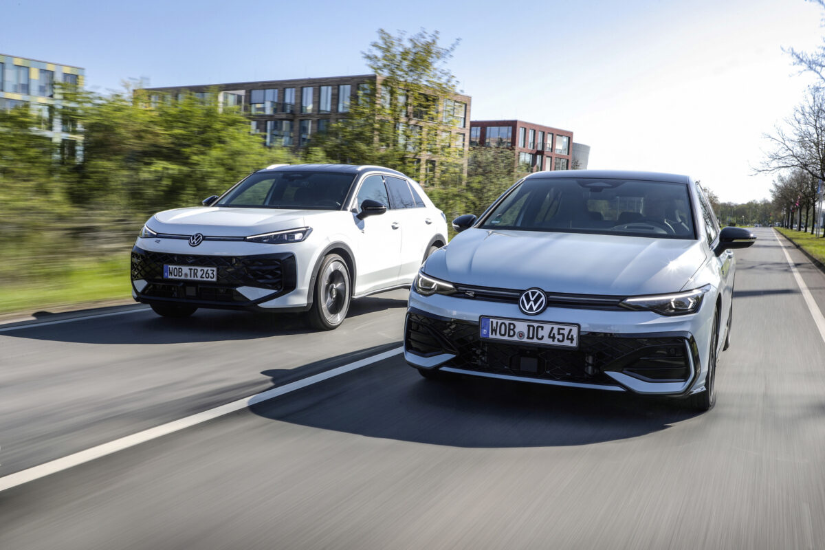 Volkswagen T-Roc and Golf Hybrid