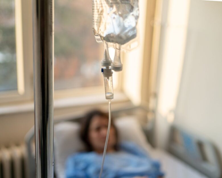 Γυναίκα σε κλινική