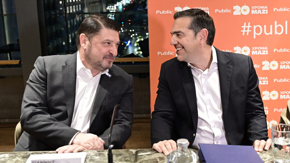 Στιγμιότυπο από την παρουσίαση του βιβλίου «Γιάννης Μπουτάρης, η πολιτική αλλιώς» (Πηγή φωτογραφίας: EUROKINISSI)