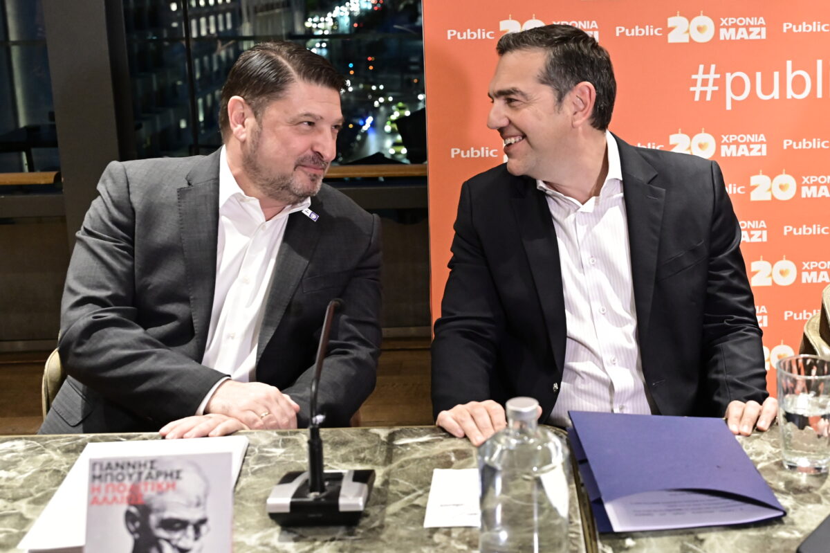 Τσίπρας, Δούκας, Χαρδαλιάς και Μώραλης στην παρουσίαση βιβλίου για τον Μπουτάρη