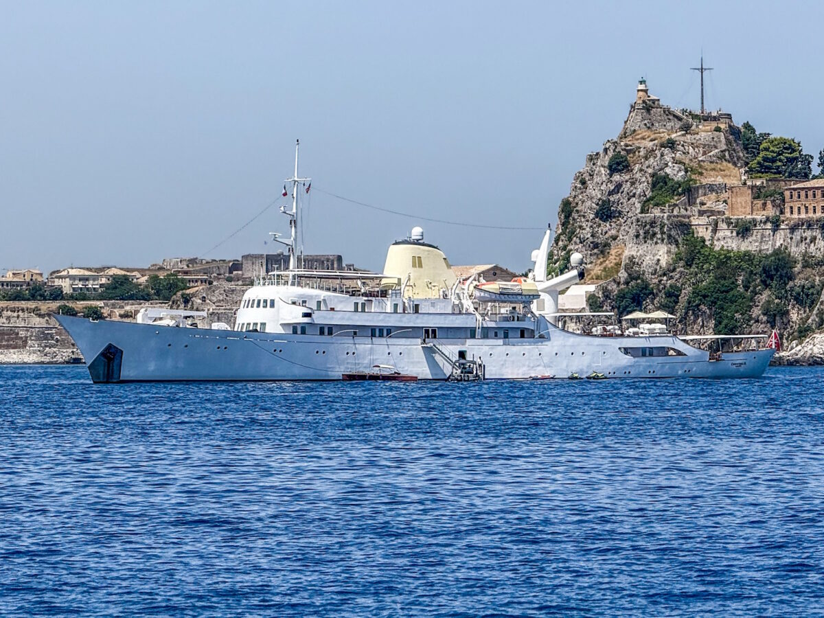 Η θαλαμηγός «Christina O» που ανήκε κάποτε στον Αριστοτέλη Ωνάση