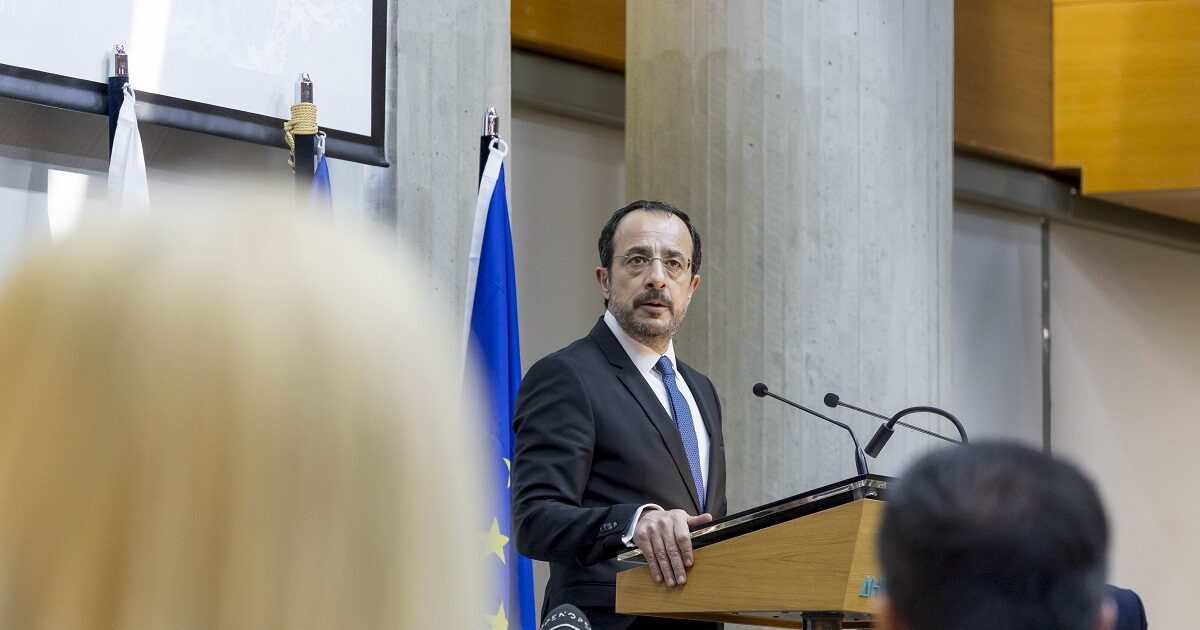 Το αιχμηρό σχόλιο Χριστοδουλίδη στον Σαρλ Μισέλ: «Η Τουρκία εισέβαλε στην Κύπρο»