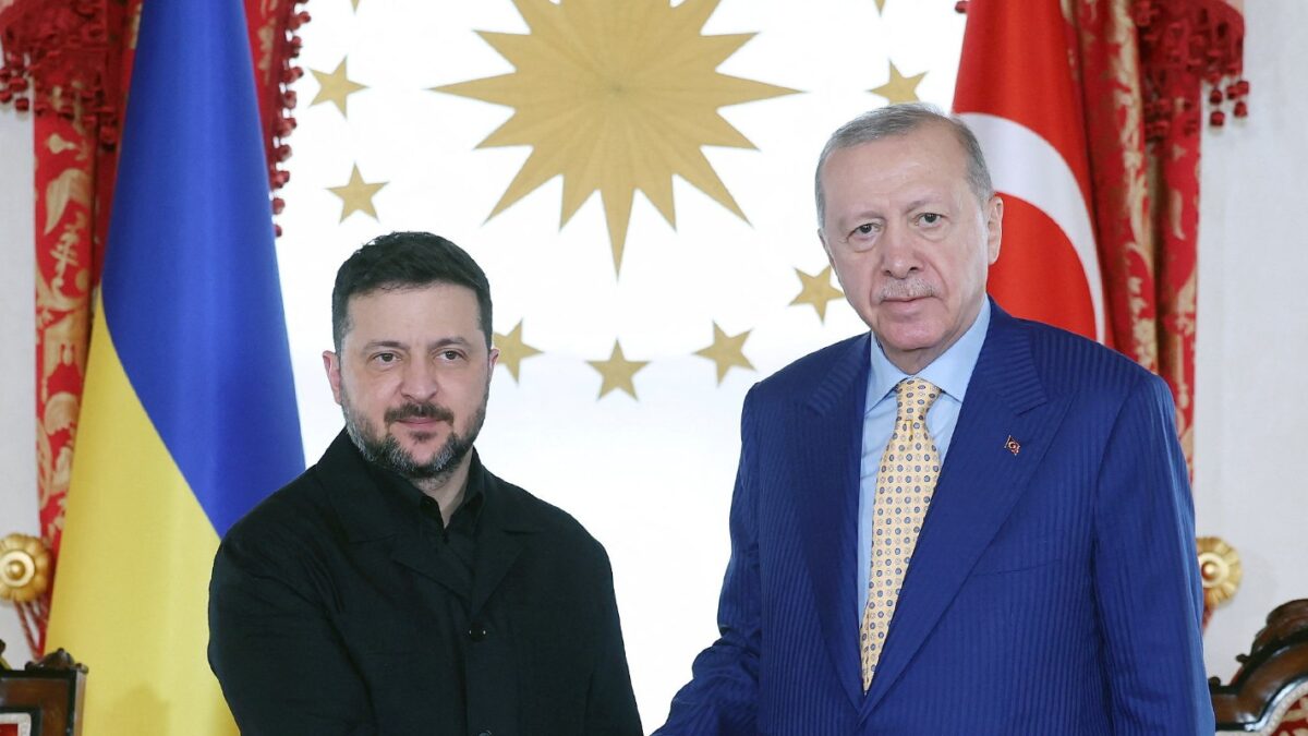 Ο Βολοντίμιρ Ζελένσκι και ο Ρετζέπ Ταγίπ Ερντογάν
