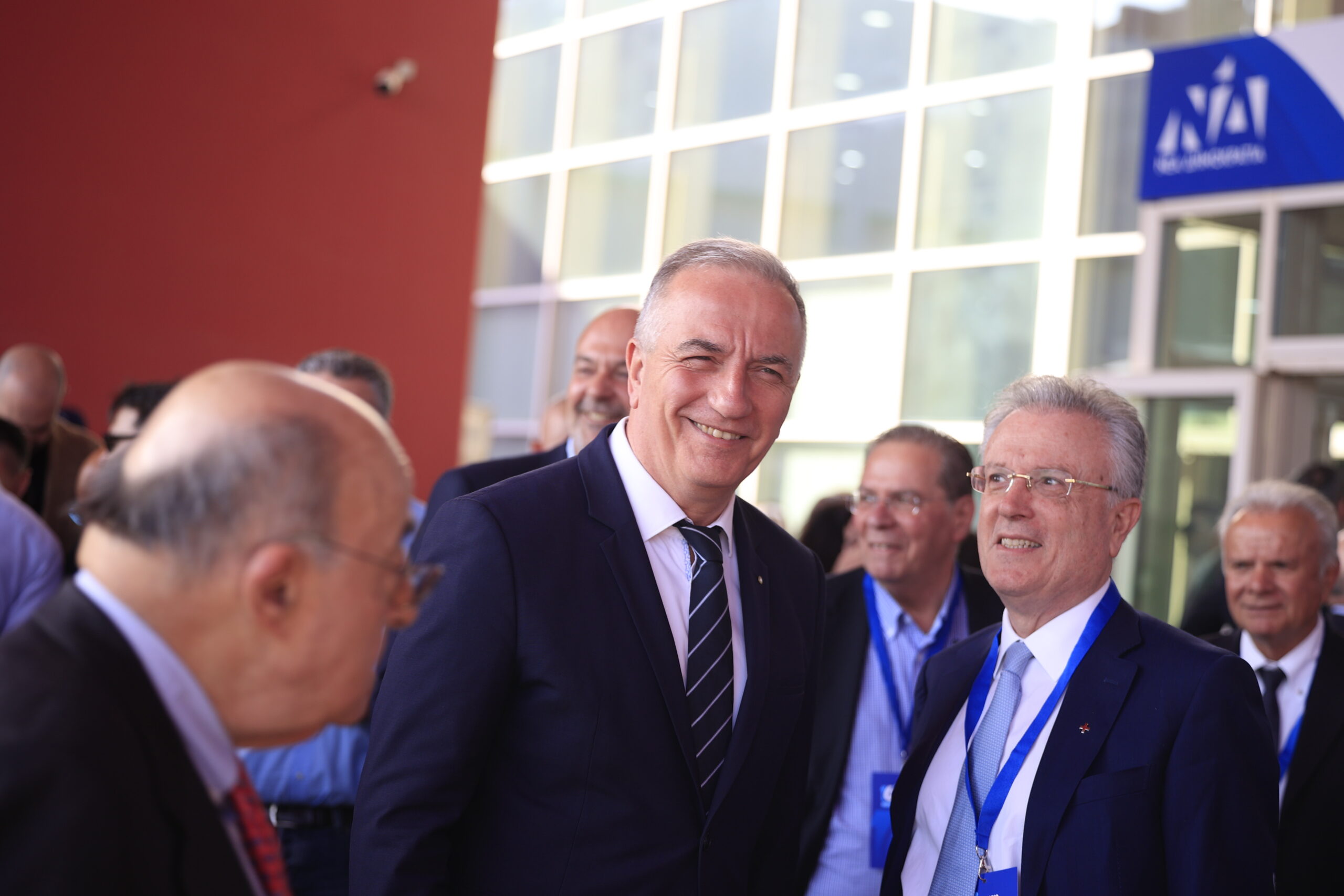 Στιγμιότυπο από την πρώτη ημέρα εργασιών του 16ου Τακτικού Συνεδρίου της Νέας Δημοκρατίας, στο Metropolitan Expo (Πηγή φωτογραφίας: ΓΙΩΡΓΟΣ ΚΟΝΤΑΡΙΝΗΣ