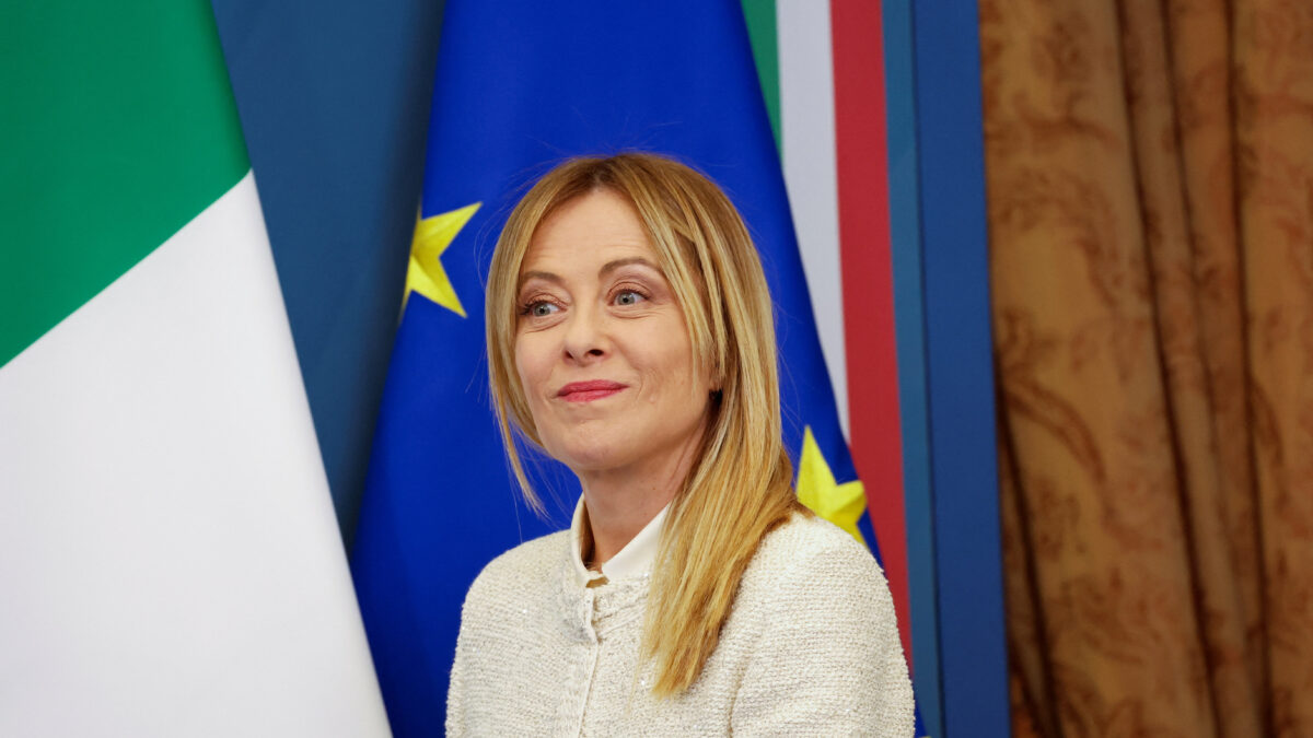 Italy's PM Meloni meets Indian PM Modi, in Rome