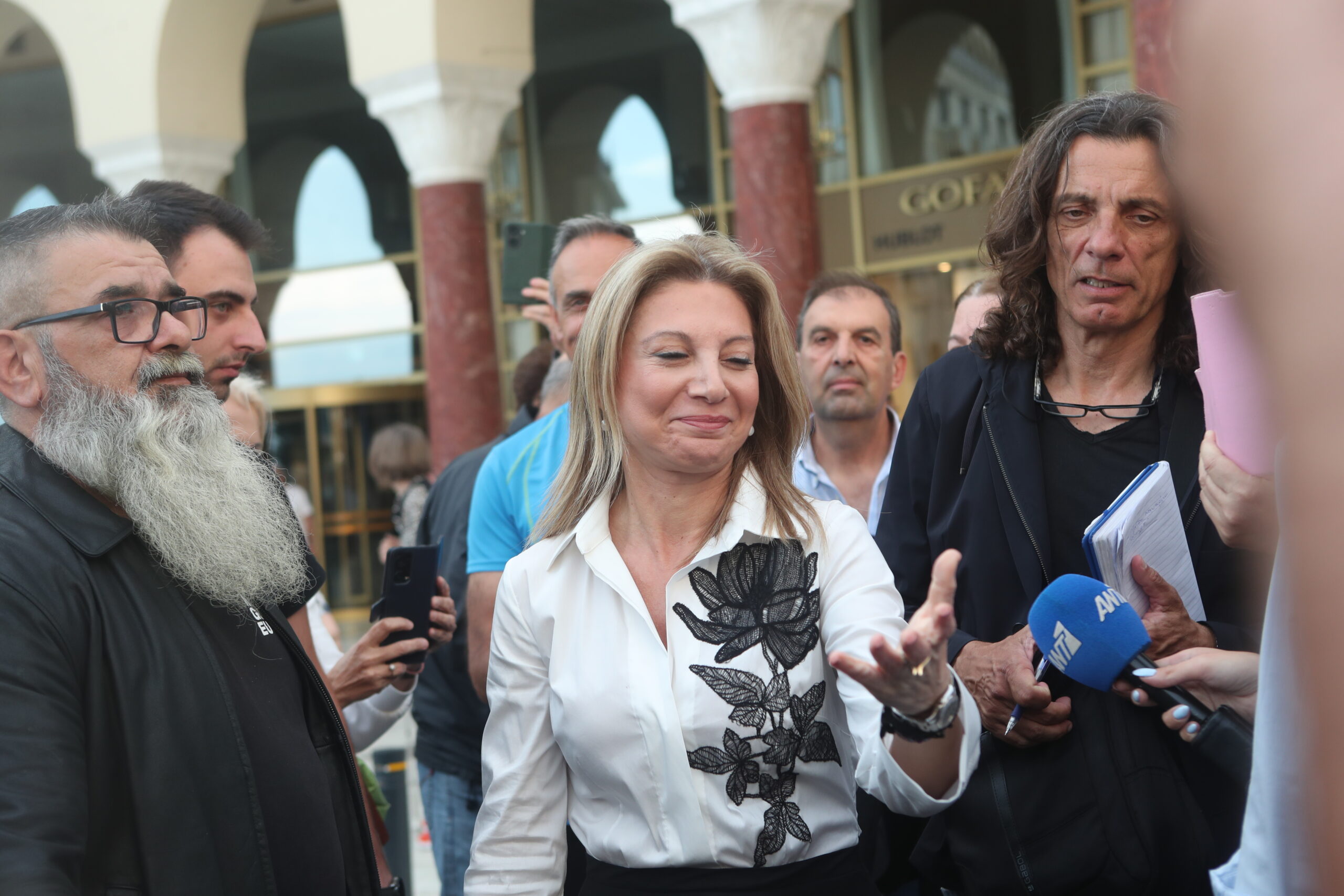 Παρουσίαση του νέου πολιτικού φορέα από την Μαρία Καρυστιανού, σε εκδήλωση στο 