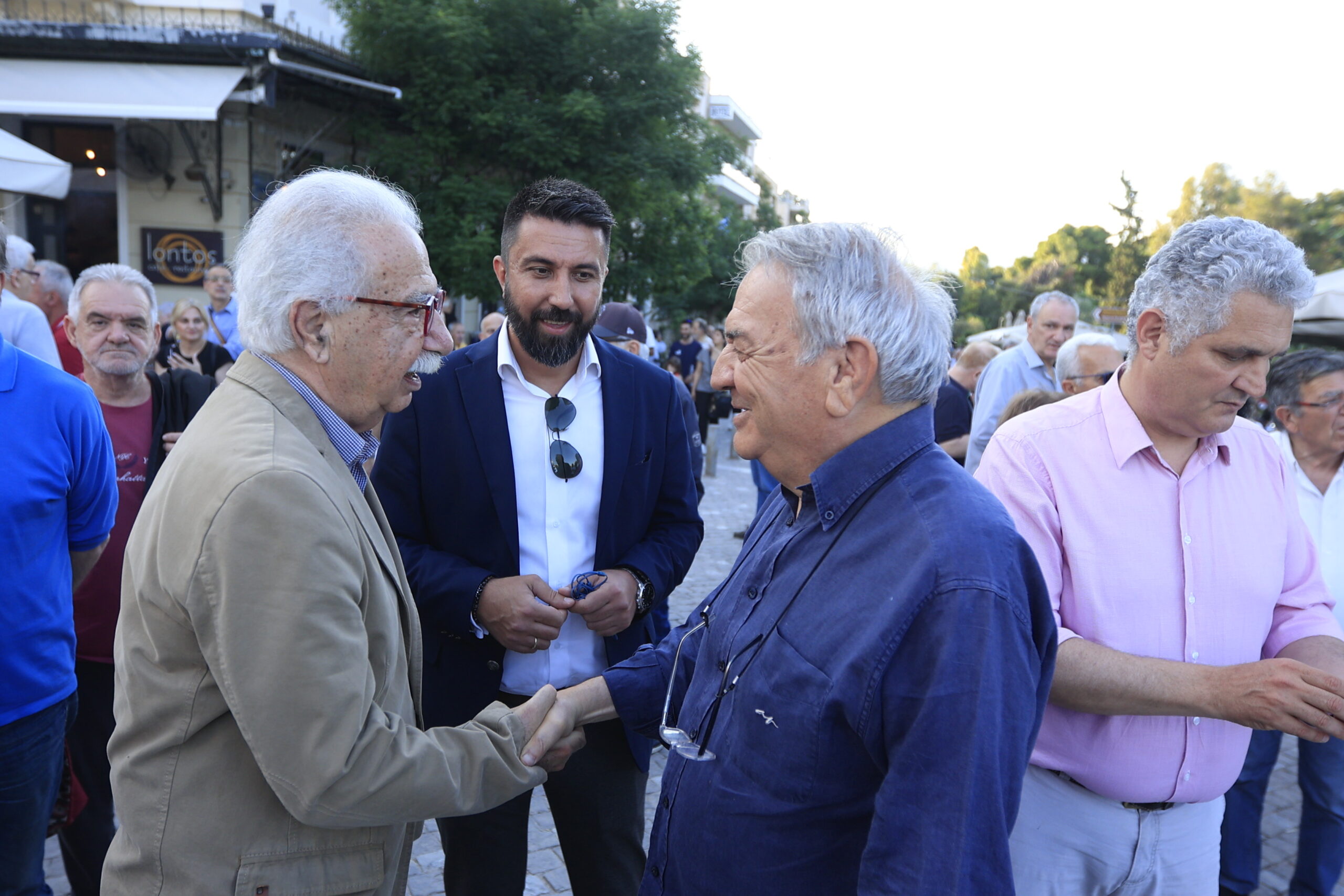 Εκδήλωση για τη παρουσίαση του ονόματος και της ιδρυτικής διακήρυξης του νέου κόμματος του Αλέξη Τσίπρα στην Πλατεία Θησείου. Τρίτη 26 Μαΐου 2026 (ΓΙΩΡΓΟΣ ΚΟΝΤΑΡΙΝΗΣ/EUROKINISSI)