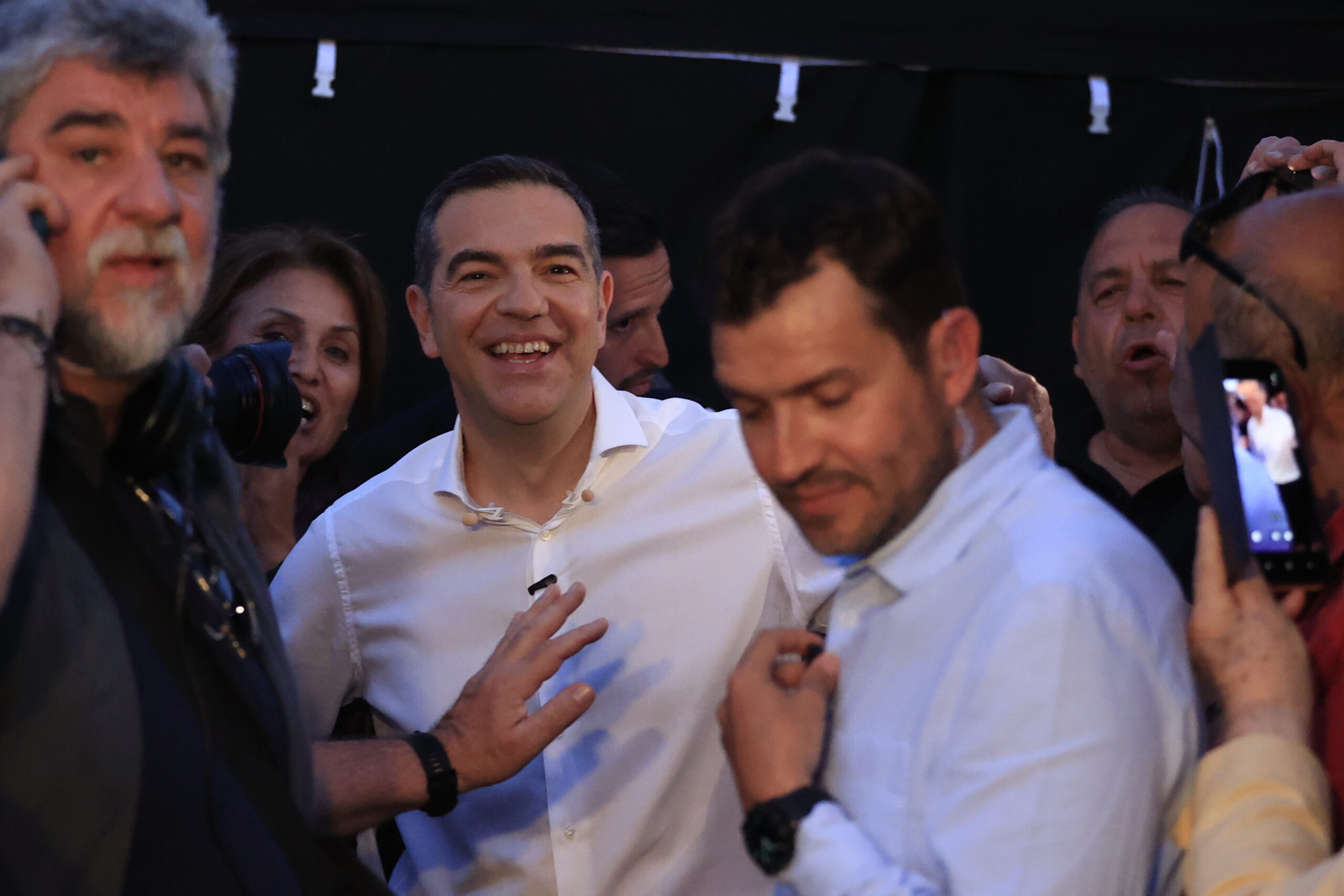 Εκδήλωση για τη παρουσίαση του ονόματος και της ιδρυτικής διακήρυξης του νέου κόμματος του Αλέξη Τσίπρα στην Πλατεία Θησείου. Τρίτη 26 Μαΐου 2026 (ΓΙΩΡΓΟΣ ΚΟΝΤΑΡΙΝΗΣ/EUROKINISSI)