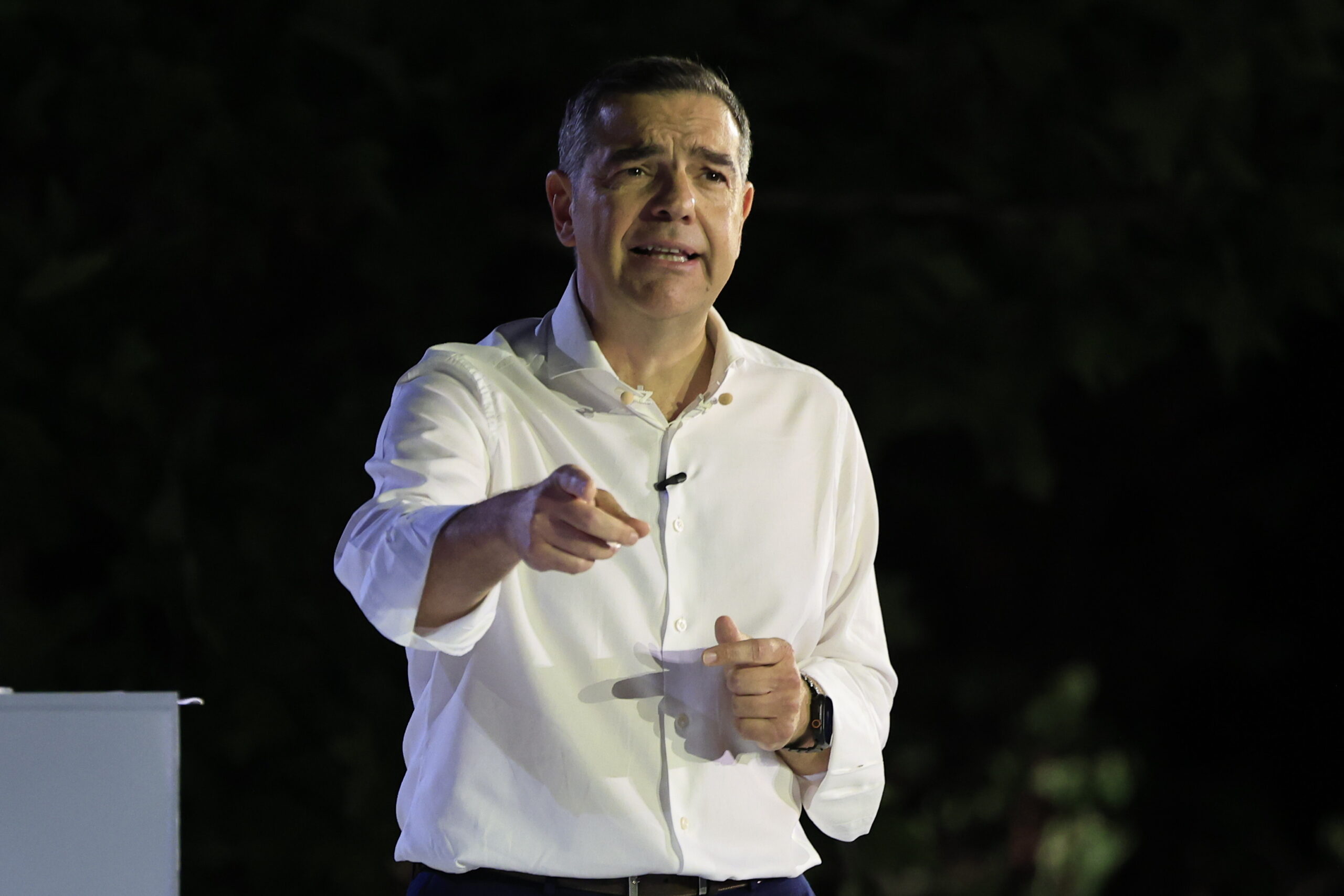 Εκδήλωση για τη παρουσίαση του ονόματος και της ιδρυτικής διακήρυξης του νέου κόμματος του Αλέξη Τσίπρα στην Πλατεία Θησείου. Τρίτη 26 Μαΐου 2026 (ΓΙΩΡΓΟΣ ΚΟΝΤΑΡΙΝΗΣ/EUROKINISSI)