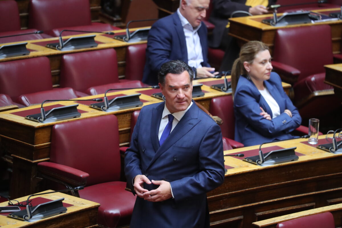 Άδωνις Γεωργιάδης για Μαρία Καρυστιανού: Στη παρουσίαση του βιβλίου μου είχα τετραπλάσιο κόσμο