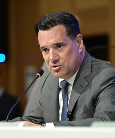 Ο υπουργός Υγείας, Άδωνις Γεωργιάδης