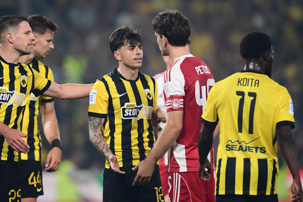 ΑΕΚ - Ολυμπιακός 1-1: Ισόπαλο το ντέρμπι με τους Πειραιώτες να βρίσκουν «εισιτήριο» για τα προκριματικά του Champions League