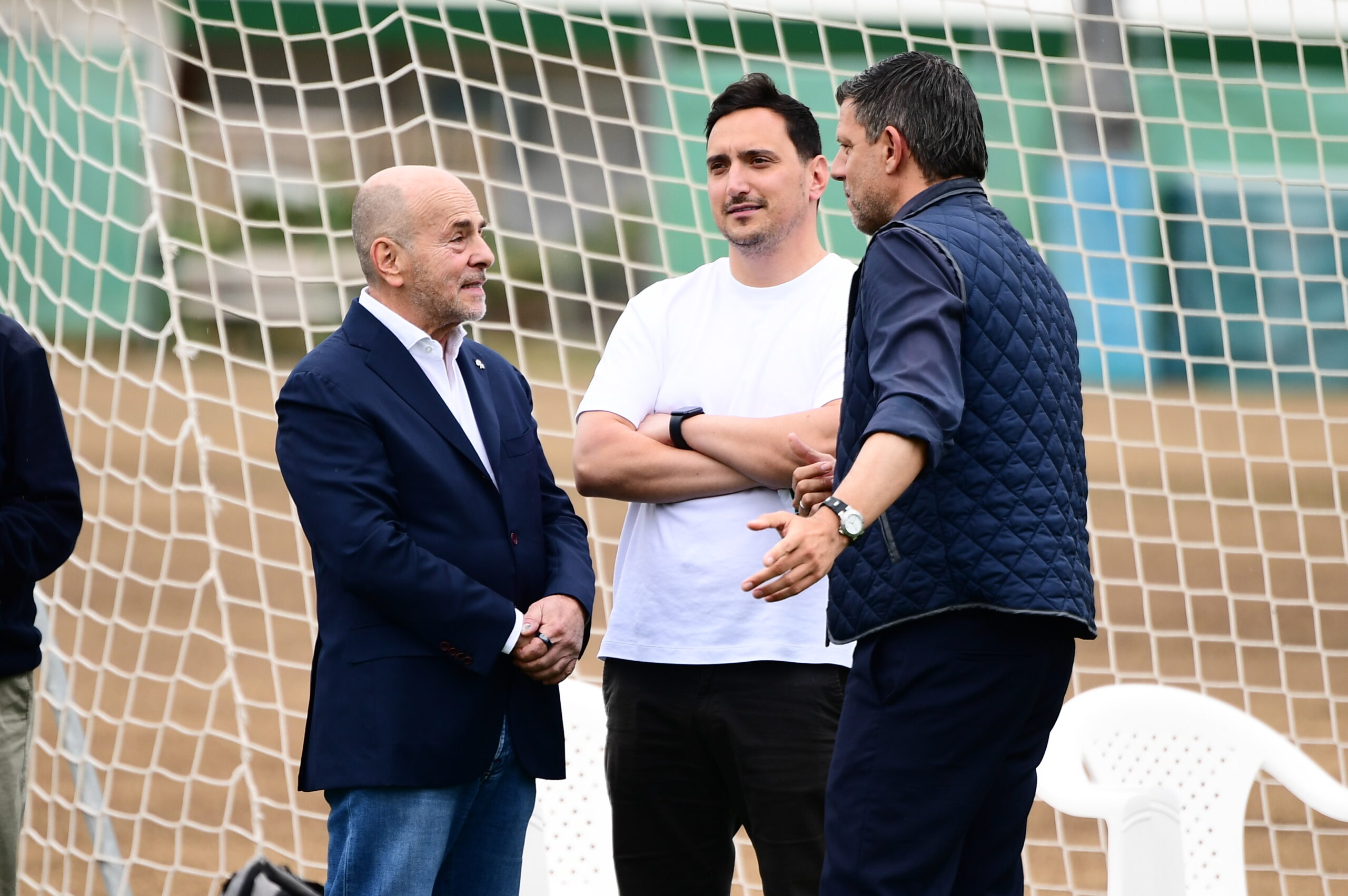 Ο Τάκης Φύσσας με τον Γιάννη Αλαφούζο