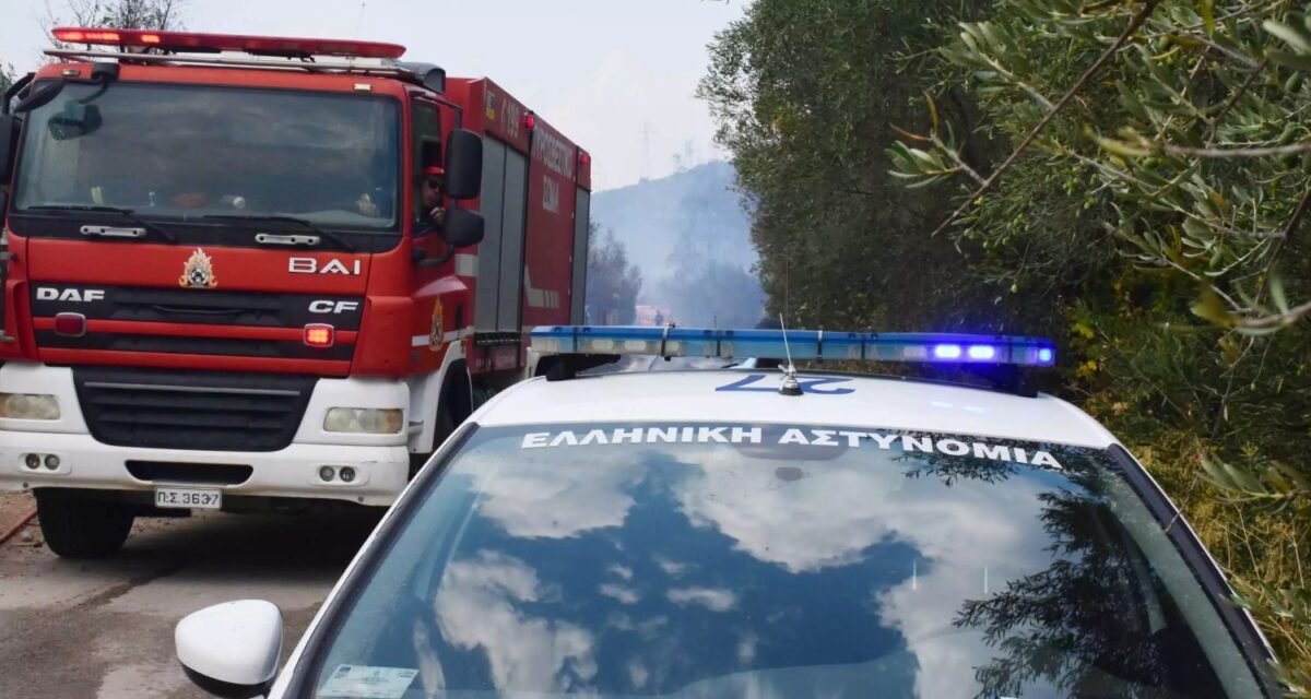 Χανιά: Σύλληψη και πρόστιμο σε 63χρονο για πρόκληση φωτιάς
